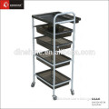 Palstic Hair Salon trolley with drawers & rollers